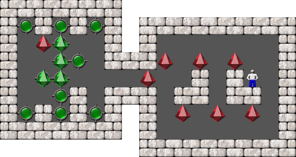 Sokoban Alberto Garcia Arranged level 234